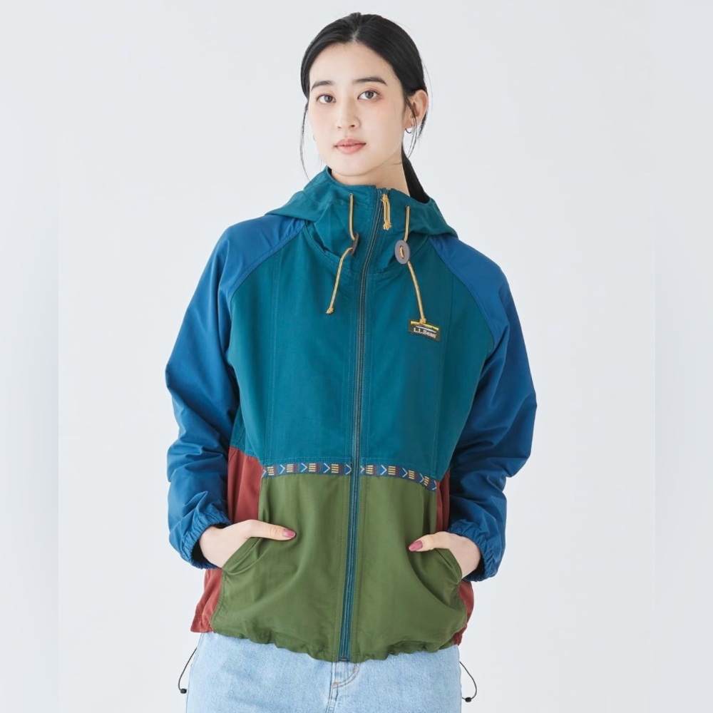 L.L. Bean Multicolor Utility Jacket